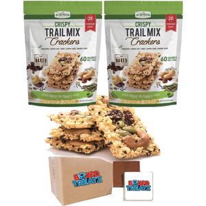 Crispy Trail Mix Crackers - 40 Pack (464g) - Bundle By Boxed Treatz Crispy Trail Mix Crackers - 40 Pack (464g) - Bundle By Boxed Treatz
