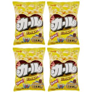 Japanese Snack Karl Lightly Salted Puffed Corn Food Chips Non Fried Meiji 68g Japanese Snack Karl Lightly Salted Puffed Corn Food Chips Non Fried Meiji 68g