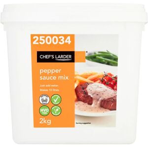 Chefs Larder Chef'S Larder Pepper Sauce Mix 2kg Catering Sauce Base (1 Pack) Chefs Larder Chef'S Larder Pepper Sauce Mix 2kg Catering Sauce Base (1 Pack)
