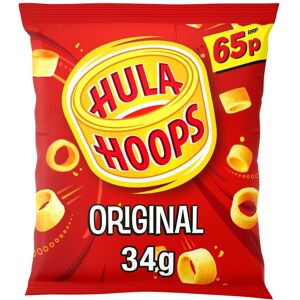 Hula Hoops Original Crisps 34g (Pack Of 32) Hula Hoops Original Crisps 34g (Pack Of 32)