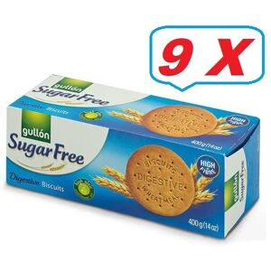 Gullon Sugar Free Digestive Biscuits ( 9 Packs X 400g ) Uk Seller & Free Uk Post Gullon Sugar Free Digestive Biscuits ( 9 Packs X 400g ) Uk Seller & Free Uk Post