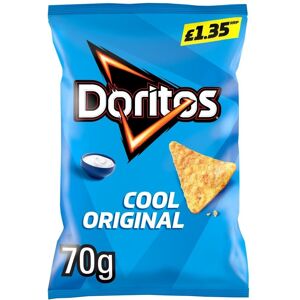 Doritos Cool Original Tortilla Chips Crisps Pack Of 18 X 70g Doritos Cool Original Tortilla Chips Crisps Pack Of 18 X 70g