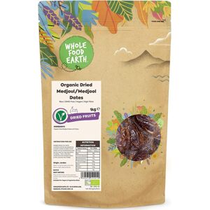 Wholefood Earth Organic Dried Medjoul/medjool Dates – 1 Kg Raw Gmo Free Wholefood Earth Organic Dried Medjoul/medjool Dates – 1 Kg Raw Gmo Free