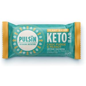 Pulsin Pulsin Plant Based Keto Bar Choc Fudge & Peanut - Protein Bar Pulsin Pulsin Plant Based Keto Bar Choc Fudge & Peanut - Protein Bar