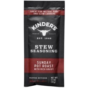 Undisclosed Stew Seasoning Sunday Pot Roast 1.1 Oz (Case Of 15) By Kinders Undisclosed Stew Seasoning Sunday Pot Roast 1.1 Oz (Case Of 15) By Kinders