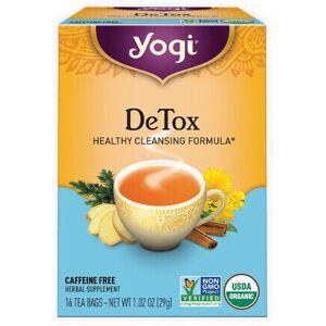 Detox Tea Organic Caffeine Free Na 16 Bags By Yogi Detox Tea Organic Caffeine Free Na 16 Bags By Yogi
