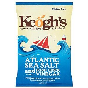 Keoghs 10 Pack - Atlantic Sea Salt & Irish Cider Vinegar Crisps 50g Keoghs 10 Pack - Atlantic Sea Salt & Irish Cider Vinegar Crisps 50g