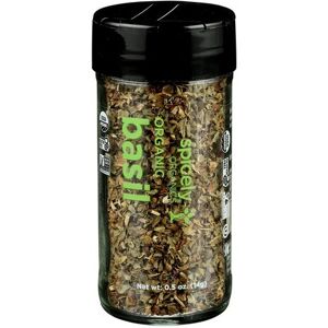 Organic Basil 0.5 Oz (Case Of 3) By Spicely Organics Organic Basil 0.5 Oz (Case Of 3) By Spicely Organics