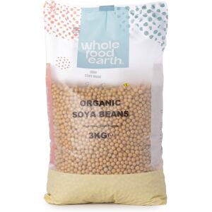Wholefood Earth Organic Soya Beans, 3 Kg Wholefood Earth Organic Soya Beans, 3 Kg