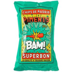 Superbon Chips Pimento 14x125g Crispy Potato Snacks Superbon Chips Pimento 14x125g Crispy Potato Snacks