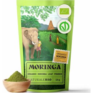 Naturalebio Organic Moringa Powder - Premium Quality - 1kg. Bio, Natural And Pure. Leaves Pi Naturalebio Organic Moringa Powder - Premium Quality - 1kg. Bio, Natural And Pure. Leaves Pi