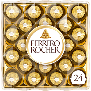 Ferrero Rocher Boxed Chocolates 24 Pieces 300g I 2 Pack I Luxury Chocolate Box Ferrero Rocher Boxed Chocolates 24 Pieces 300g I 2 Pack I Luxury Chocolate Box