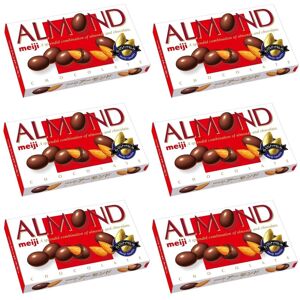 Meiji Almond Chocolate Crispy Crunch Nuts Sweet Candy Savory Snack Japan 79g Meiji Almond Chocolate Crispy Crunch Nuts Sweet Candy Savory Snack Japan 79g