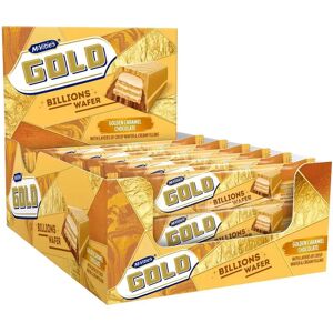 Mcvitie'S Gold Billions Wafer Bar Pack Of 24 X 39.5g Mcvitie'S Gold Billions Wafer Bar Pack Of 24 X 39.5g