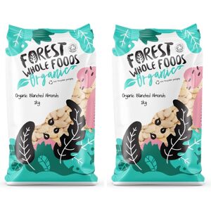 Organic Blanched Almonds 2kg - Forest Whole Foods Organic Blanched Almonds 2kg - Forest Whole Foods