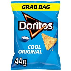 Doritos Tangy Cool Orig Tortilla Chips 44g X 32 Bags Crisps Snacks Doritos Tangy Cool Orig Tortilla Chips 44g X 32 Bags Crisps Snacks