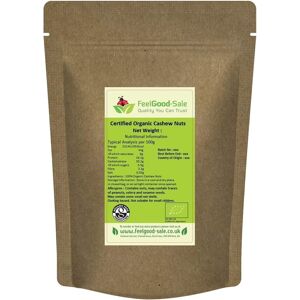 Feelgood-Sale 1kg Organic Cashew Nuts, Whole, Raw, 100% Natural Feelgood-Sale 1kg Organic Cashew Nuts, Whole, Raw, 100% Natural