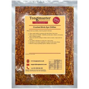 Tongmaster Crushed Birds Eye Chilli Flakes - 1kg Tongmaster Crushed Birds Eye Chilli Flakes - 1kg