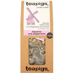 Teapigs Liquorice & Mint 15 Bags X 6 Pack Teapigs Liquorice & Mint 15 Bags X 6 Pack