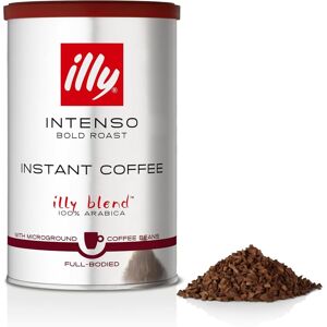 Illy Coffee, Intenso Instant Coffee, Dark Roast, 100% Arabica Coffee, Bulk Pack Illy Coffee, Intenso Instant Coffee, Dark Roast, 100% Arabica Coffee, Bulk Pack