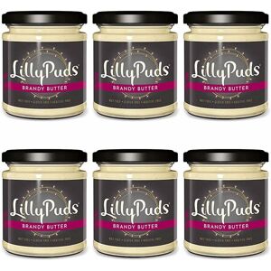 Lillypuds Brandy Butter 190g X 6 - Traditional Christmas Pudding Sauce Lillypuds Brandy Butter 190g X 6 - Traditional Christmas Pudding Sauce