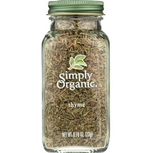 Undisclosed Ssnng Thyme Leaf Org Bttl 0.78 Oz(Case Of 6) By Simply Organic Undisclosed Ssnng Thyme Leaf Org Bttl 0.78 Oz(Case Of 6) By Simply Organic