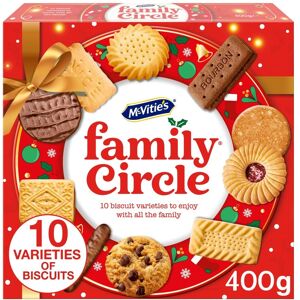 Mcvitie'S Family Circle Biscuit Selection 400g (Pack Of 10) Mcvitie'S Family Circle Biscuit Selection 400g (Pack Of 10)