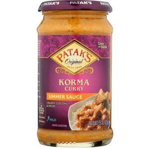Mild Korma Curry Simmer Sauce 15 Oz(Case Of 6) By Patak'S Mild Korma Curry Simmer Sauce 15 Oz(Case Of 6) By Patak'S