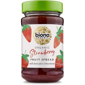 Biona Organic Strawberry Spread 250g-6 Pack Biona Organic Strawberry Spread 250g-6 Pack