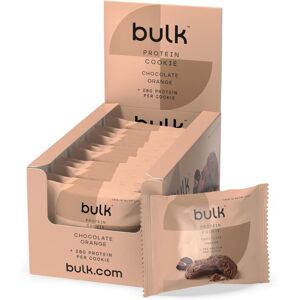 bulk Bulk High Protein Cookie, Chocolate Orange, 75 G, Pack Of 12 bulk Bulk High Protein Cookie, Chocolate Orange, 75 G, Pack Of 12