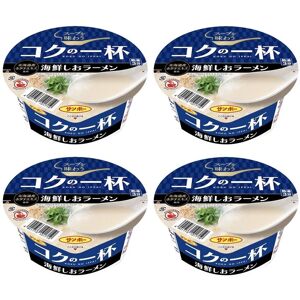 Japanese Noodles Ramen Seafood Salt Broth Pork Instant Soup Cup Food Sanpo 73g Japanese Noodles Ramen Seafood Salt Broth Pork Instant Soup Cup Food Sanpo 73g