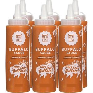 Tongmaster 6 X Meat Lust Fiery Buffalo Sauce - 200ml Tongmaster 6 X Meat Lust Fiery Buffalo Sauce - 200ml