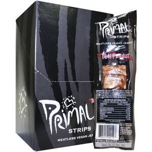 Primal Spirit Foods Primal Vegan Jerky Seitan - Thai Peanut Jerky 14 X 28g Primal Spirit Foods Primal Vegan Jerky Seitan - Thai Peanut Jerky 14 X 28g