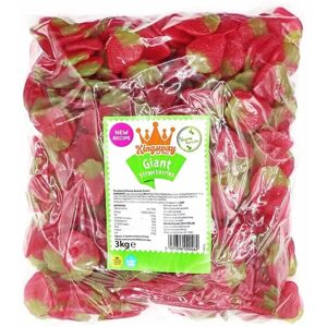 Giant Strawberries 3kg Bag - Jelly Retro Sweets Pick N Mix Strawberry Kingsway Giant Strawberries 3kg Bag - Jelly Retro Sweets Pick N Mix Strawberry Kingsway