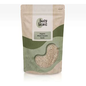 Organic Natural Sesame Seeds (Unhulled) By Busy Beans Organic (2kg) Organic Natural Sesame Seeds (Unhulled) By Busy Beans Organic (2kg)