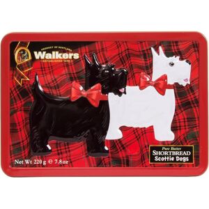 Walkers Shortbread Rocking Scottie Keepsake Tin, 220g Walkers Shortbread Rocking Scottie Keepsake Tin, 220g