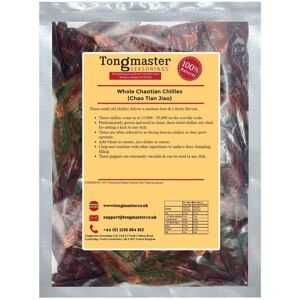 Tongmaster Whole Dried Chaotian Chilli Pods (Chao Tian Jiao) - 1kg Tongmaster Whole Dried Chaotian Chilli Pods (Chao Tian Jiao) - 1kg