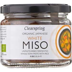 Clearspring Organic Japanese White Miso Jar (Unpasteurised) 270g-6 Pack Clearspring Organic Japanese White Miso Jar (Unpasteurised) 270g-6 Pack