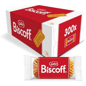 Lotus Biscoff Original Caramelised Single Biscuits (Pack Of 300 - Catering Size) Lotus Biscoff Original Caramelised Single Biscuits (Pack Of 300 - Catering Size)