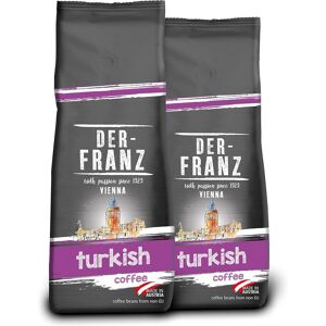 Der-Franz Turkish Coffee, Ground, 2 X 500 G Der-Franz Turkish Coffee, Ground, 2 X 500 G