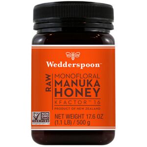 100% Raw Manuka Honey 17.6 Oz By Wedderspoon 100% Raw Manuka Honey 17.6 Oz By Wedderspoon