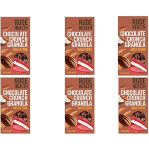 Rude Health Chocolate Crunch Granola 400g X 6 Pack Rude Health Chocolate Crunch Granola 400g X 6 Pack