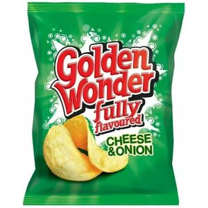 Golden Wonder Cheese And Onion Crisps 25g X 48 Pack - Golden Wonder Cheese And Onion Crisps 25g X 48 Pack -