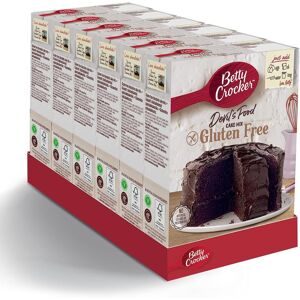 Betty Crocker Devils Food Gluten Free Cake Mix 425(Pack Of 6) Betty Crocker Devils Food Gluten Free Cake Mix 425(Pack Of 6)