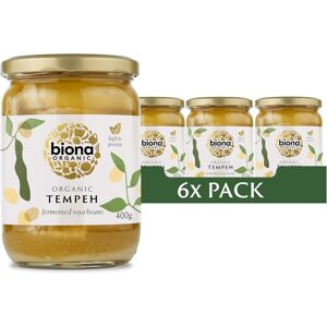 Biona Organic Tempeh,Organic Fermented Whole Soya Beans, 6 X 400g Biona Organic Tempeh,Organic Fermented Whole Soya Beans, 6 X 400g