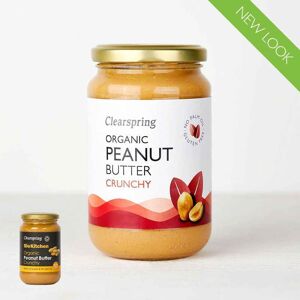Clearspring Bio Kitchen Organic Peanut Butter Crunchy 350g -6 Pack Clearspring Bio Kitchen Organic Peanut Butter Crunchy 350g -6 Pack