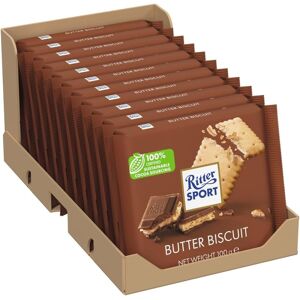Ritter Sport Butter Biscuit 100g (Pack Of 11) Ritter Sport Butter Biscuit 100g (Pack Of 11)