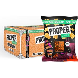 Proper Katsu Curry Crisps, 30 X 30g Chips Proper Katsu Curry Crisps, 30 X 30g Chips