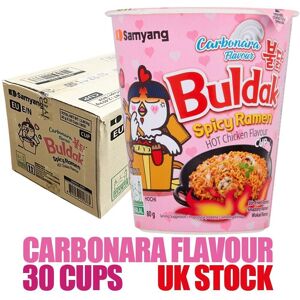 Samyang Hot Chicken Carbonara Carbo Flavour Cup Ramen Halal (30 Cups Box) Samyang Hot Chicken Carbonara Carbo Flavour Cup Ramen Halal (30 Cups Box)