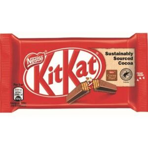 Nestle Kitkat 4 Finger Milk Choc 41.5g Pk24 Nestle Kitkat 4 Finger Milk Choc 41.5g Pk24